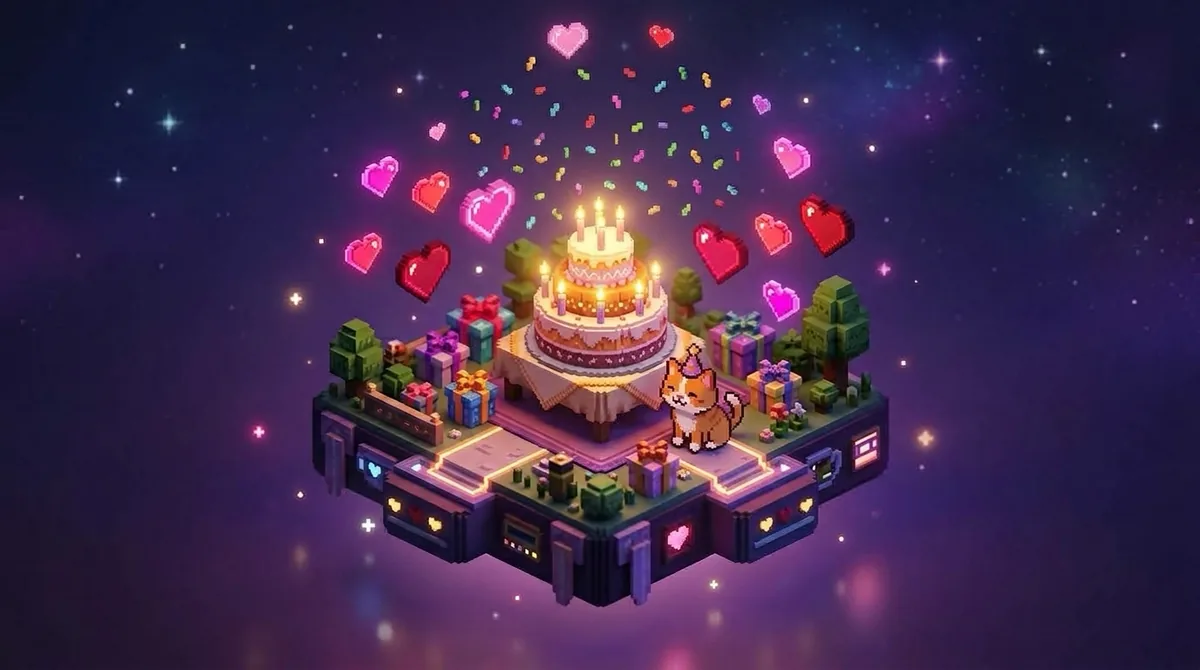 Pixel Birthday